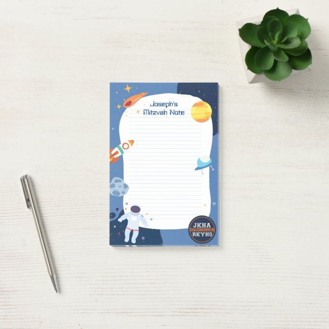 Space Mitzvot Post-it Notes (Office)