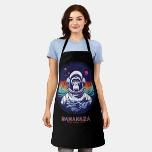 Space Monkey Astronaut Apron
