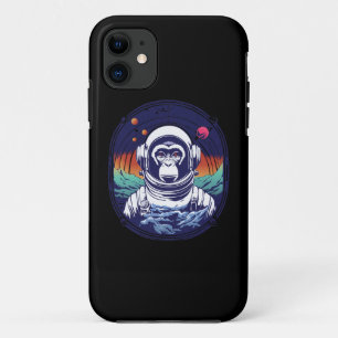 Space Monkey Astronaut iPhone 11 Case