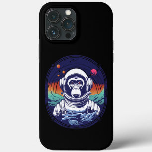 Space Monkey Astronaut iPhone 13 Pro Max Case