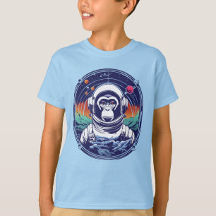 Space Monkey Astronaut T-Shirt