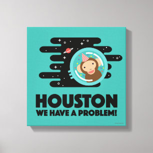 Space Monkey Canvas Print