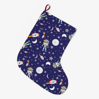Space Monkey Christmas Stocking