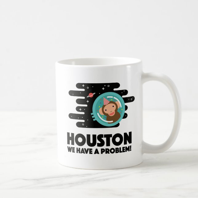 Space Monkey Coffee Mug (Right)