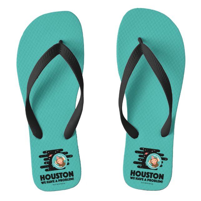 Space Monkey Flip Flops (Footbed)