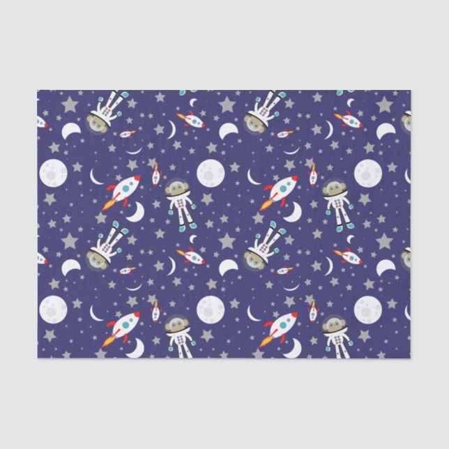 Space Monkey Tissue Paper (Front)