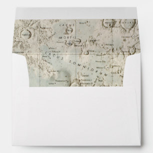 SPACE: MOON MAP, 1972 ENVELOPE