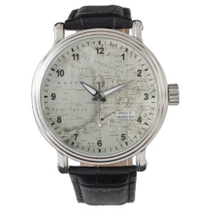 SPACE: MOON MAP, 1972 WATCH