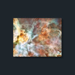 Space Nebula Canvas Print<br><div class="desc">A beautiful stretched canvas piece depicting a majestic nebula in outer space.</div>