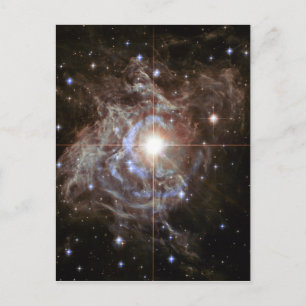 Space Nebula - Cepheid Variable Star RS Puppis Postcard