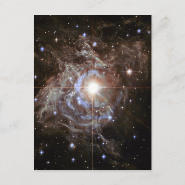 Space Nebula - Cepheid Variable Star RS Puppis Postcard (Front)
