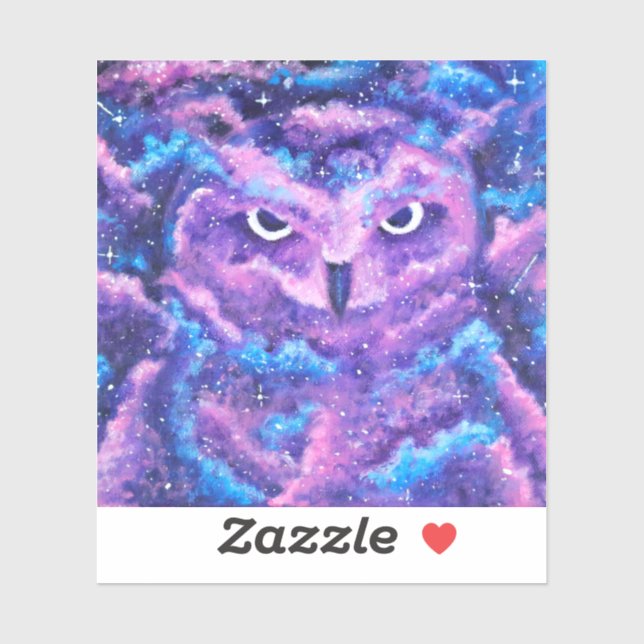Space Nebula Owl (Sheet)