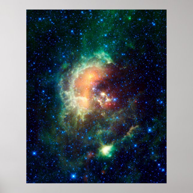 Space Nebula Poster (Front)