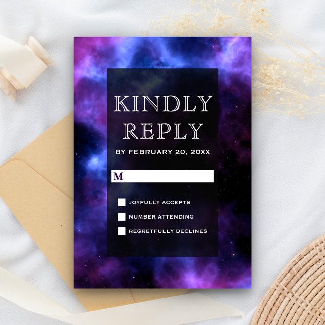 Space Nebula Purple Galaxy RSVP (Creator Uploaded)