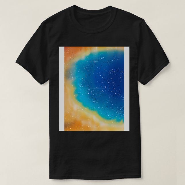 Space Nebula T-Shirt (Design Front)
