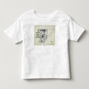 Space Needle Aerial Concept Drawing Toddler T-shirt