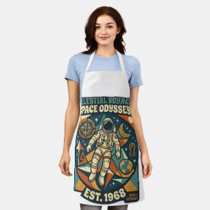 Space Odyssey – Cosmic Adventure for Space Lovers Apron