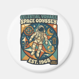 Space Odyssey – Cosmic Adventure for Space Lovers Magnet