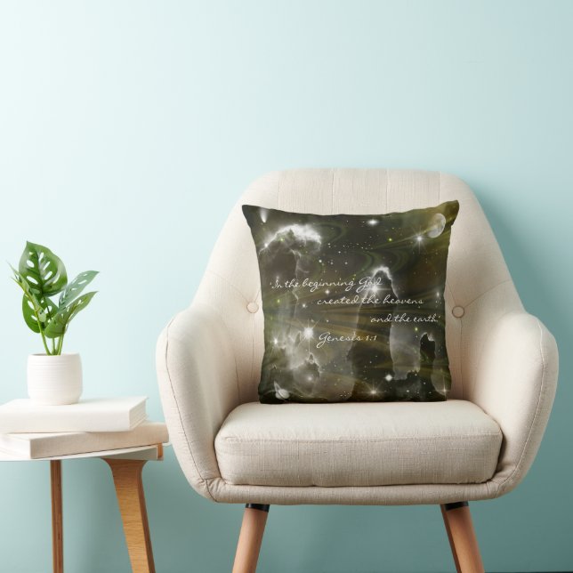 Space Odyssey Mojo Throw Pillow (Chair)