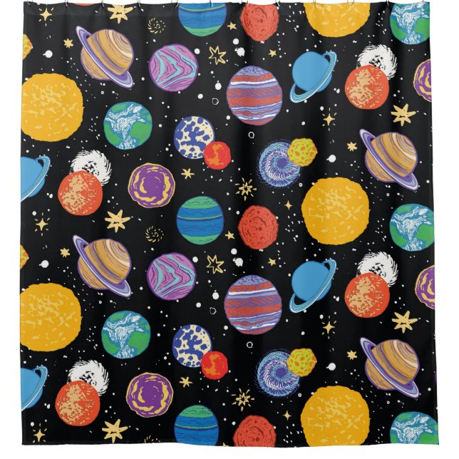 Space Odyssey: Planetary Pattern (Front)