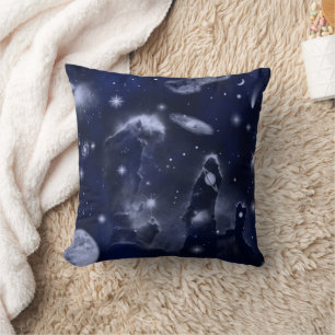 Space Odyssey Throw Pillow