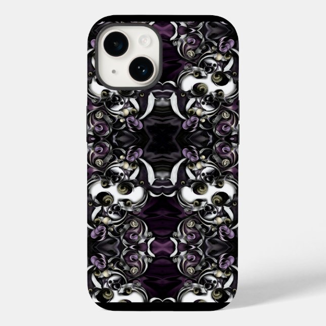 'Space Or Expression", Apple iPhone 14 Case (Back)