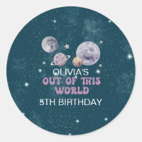 Space Out of this World Planets Birthday