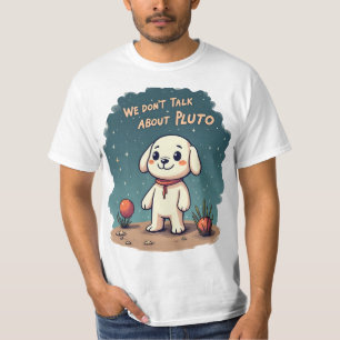 Space Outcast: Pluto’s Cosmic Sass Funny T-Shirt