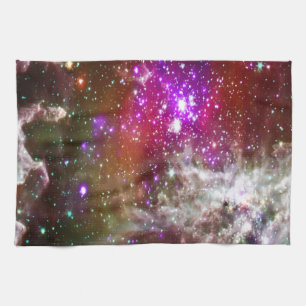 Space - Pacman Nebula Kitchen Towel