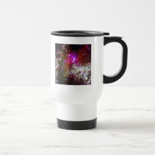 Space - Pacman Nebula Travel Mug
