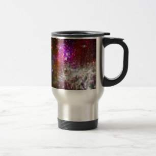 Space - Pacman Nebula Travel Mug