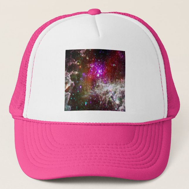 Space - Pacman Nebula Trucker Hat (Front)