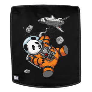 Space Panda Bear Astronaut Galaxy Cosmic Animal Backpack