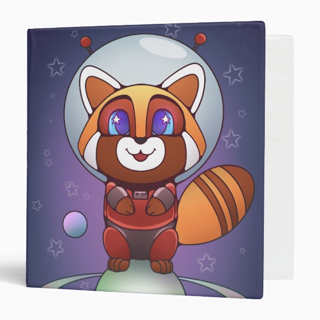 Space Panda Chippy! Binder (Front/Inside)