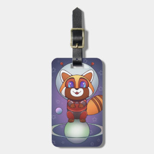 Space Panda Chippy! Luggage Tag
