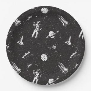 Space Paper Plate