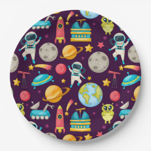 Space Paper Plate