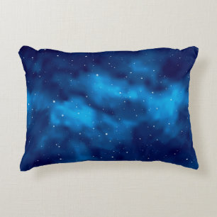 Space pattern accent pillow