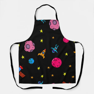 Space pattern apron