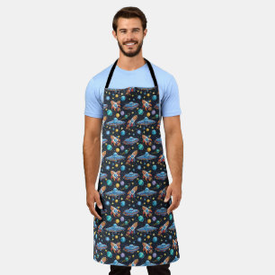 Space Pattern Apron
