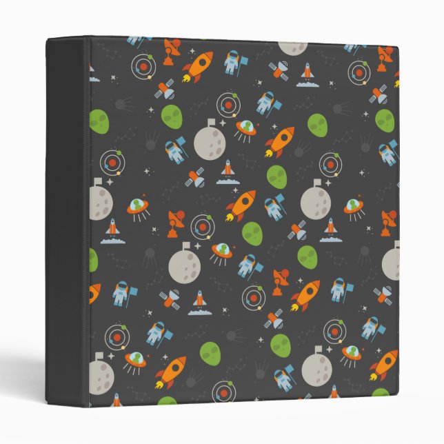 Space Pattern Binder (Front/Spine)