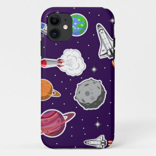 Space pattern iPhone 11 case