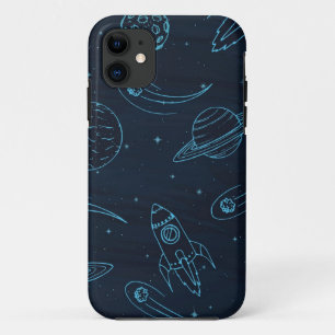 Space pattern iPhone 11 case