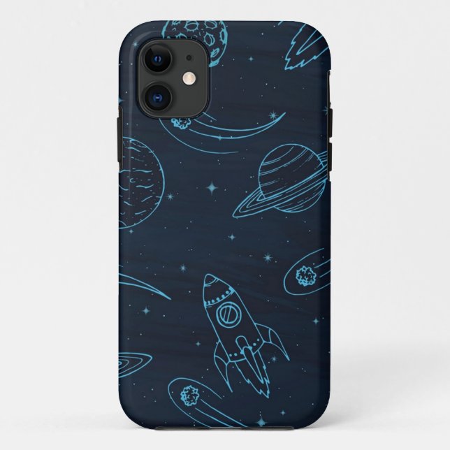 Space pattern Case-Mate iPhone case (Back)