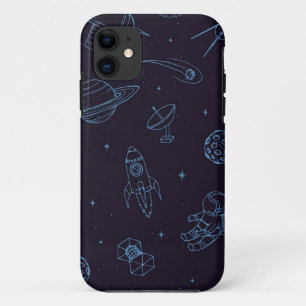 Space pattern iPhone 11 case