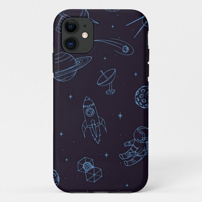 Space pattern Case-Mate iPhone case (Back)