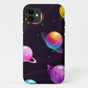 Space pattern iPhone 11 case