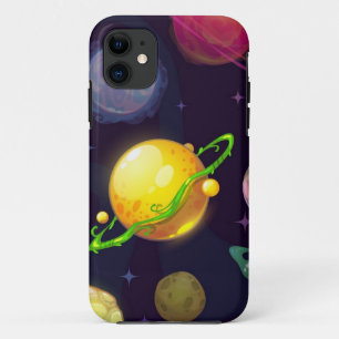 Space pattern iPhone 11 case