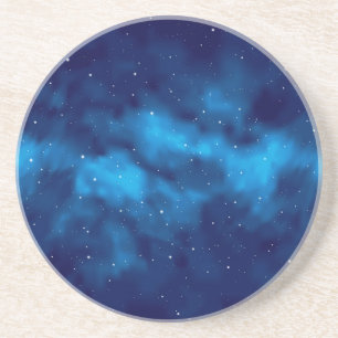 Space pattern coaster