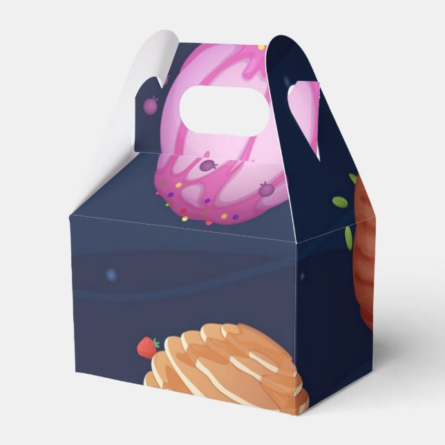 Space pattern favor box (Front Side)